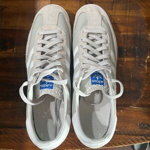 Adidas White and Gray Sneakers